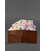 Шкіряне портмоне 4.4 (з затиском) світло-коричневий Crazy Horse картинка, зображення, фото