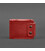 Шкіряне портмоне Zeus 9.0 червоний краст картинка, зображення, фото