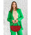 Жіноча шкіряна сумка Сhris maxi червона картинка, зображення, фото