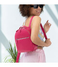 Кожаный рюкзак Groove S фуксия картинка, изображение, фото