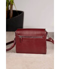 Женская кожаная сумка Liv бордовая картинка, изображение, фото
