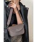 Женская кожаная сумка Molly темно-бежевая (мокко) картинка, изображение, фото