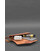 Кожаная сумка-футляр для очков (мини-сумка) светло-коричневая Crazy Horse картинка, изображение, фото
