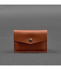 Кожаный кард-кейс 9.0 светло-коричневый краст картинка, изображение, фото