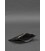 Кожаная обложка-органайзер для документов 6.2 черный краст картинка, изображение, фото