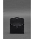 Шкіряний кард-кейс 9.0 чорний краст картинка, зображення, фото