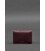 Шкіряний кард-кейс 9.0 бордовий краст картинка, зображення, фото