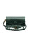 Кожаная сумка-футляр для очков (мини-сумка) зеленый Crazy Horse картинка, изображение, фото