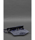 Шкіряна сумка-футляр для окулярів (міні-сумка) синій Crazy Horse картинка, зображення, фото
