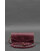 Кожаная сумка-футляр для очков (мини-сумка) бордовый Crazy Horse картинка, изображение, фото