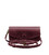 Шкіряна сумка-футляр для окулярів (міні-сумка) бордовий Crazy Horse картинка, зображення, фото