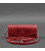 Кожаная сумка-футляр для очков (мини-сумка) коралловый Crazy Horse картинка, изображение, фото