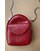 Кожаная женская мини-сумка Kroha красная картинка, изображение, фото
