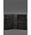 Кожаная обложка-органайзер для документов 6.1 темно-коричневый краст картинка, изображение, фото