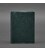 Шкіряна обкладинка-органайзер для документів 6.1 зелений краст картинка, зображення, фото