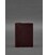 Шкіряна обкладинка-органайзер для документів 6.1 бордовий краст картинка, зображення, фото