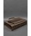 Кожаная сумка для ноутбука и документов Универсальная темно-коричневая Crazy Horse картинка, изображение, фото
