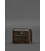Шкіряне портмоне 13.0 затискач темно-коричневе Crazy Horse картинка, зображення, фото