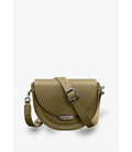 Женская кожаная сумка Kira оливковая картинка, изображение, фото