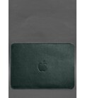Кожаный чехол для MacBook Air 15-inch (2023) Зеленый картинка, изображение, фото