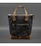 Сумка-рюкзак з канвасу та натуральної світло-коричневої шкіри картинка, зображення, фото