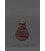Кожаный брелок Патриотический с гербом бордовый картинка, изображение, фото