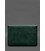 Чохол-конверт із клапаном шкіра+фетр для MacBook 13" Зелений Crazy Horse картинка, зображення, фото