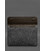 Чехол-конверт с клапаном кожа+фетр для MacBook 14" Темно-коричневый Crazy Horse картинка, изображение, фото