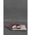 Кожаный чехол с ручками для ноутбука 13 дюйм Бордовый картинка, изображение, фото