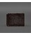 Шкіряне портмоне 13.0 затискач темно-коричневий краст картинка, зображення, фото