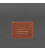 Кожаная обложка для удостоверения участника боевых действий (УБД) 2.2 светло-коричневая Crazy Horse картинка, изображение, фото