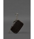 Кожаный чехол для автомобильного ключа темно-коричневый краст картинка, изображение, фото
