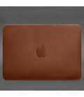 Кожаный чехол для MacBook Air 15-inch (2023) Светло-коричневый картинка, изображение, фото