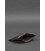 Шкіряна обкладинка-органайзер для документів 6.2 темно-коричневий краст картинка, зображення, фото