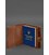 Шкіряна обкладинка-портмоне для військового квитка офіцера запасу (широкий документ) Світло-коричневий картинка, зображення, фот