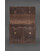 Шкіряна сумка-портфель Classic темно-коричневий Crazy Horse з ефектом Pull up картинка, зображення, фото