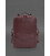 Шкіряний міський рюкзак на блискавці Cooper maxi бордовий картинка, зображення, фото