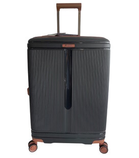 Чемодан Airtex 247 средний M черный фото, картинка, изображение