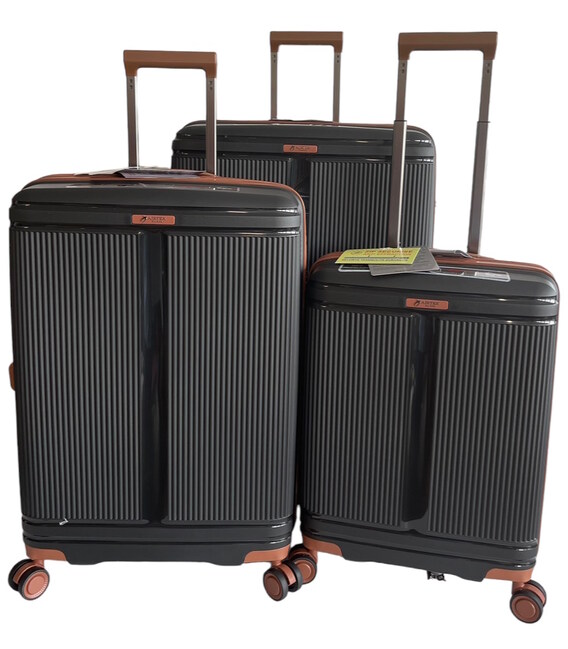 Набір валіз Airtex 247 чорний - картинка, зображення, фото валізи
