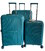 Комплект чемоданов Airtex 249 морская волна картинка, изображение, фото
