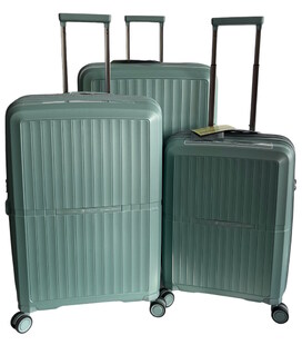 Комплект чемоданов Airtex 249 зеленый