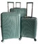 Комплект чемоданов Airtex 249 зеленый фото, картинка, изображение