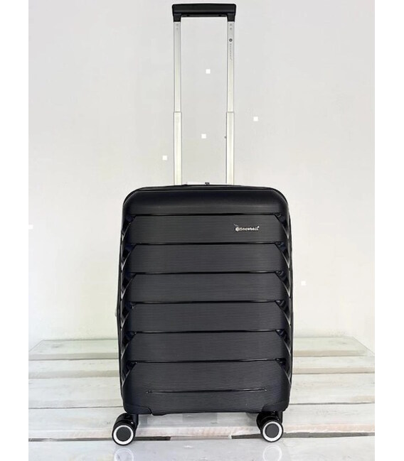 Чемодан Snowball 33603 маленький S черный фото, картинка, изображение