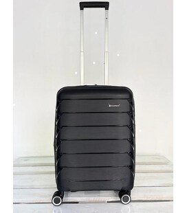 Чемодан Snowball 33603 маленький S черный фото, картинка, изображение