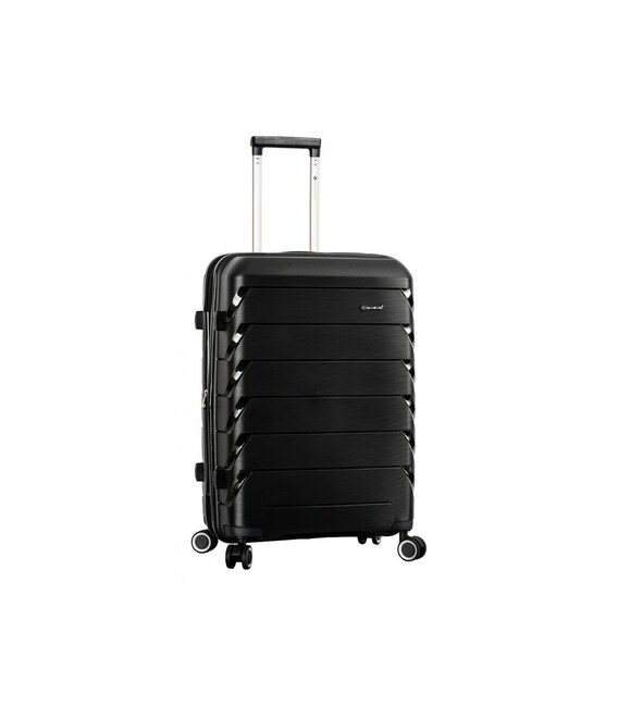 Чемодан Snowball 33603 средний M черный фото, картинка, изображение