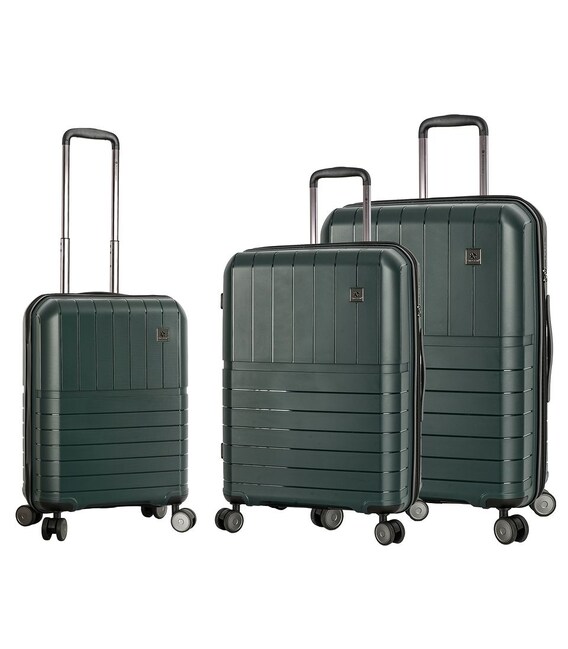 Набор Чемоданов Snowball 39403 3 в 1 темно-зеленый фото, картинка, изображение
