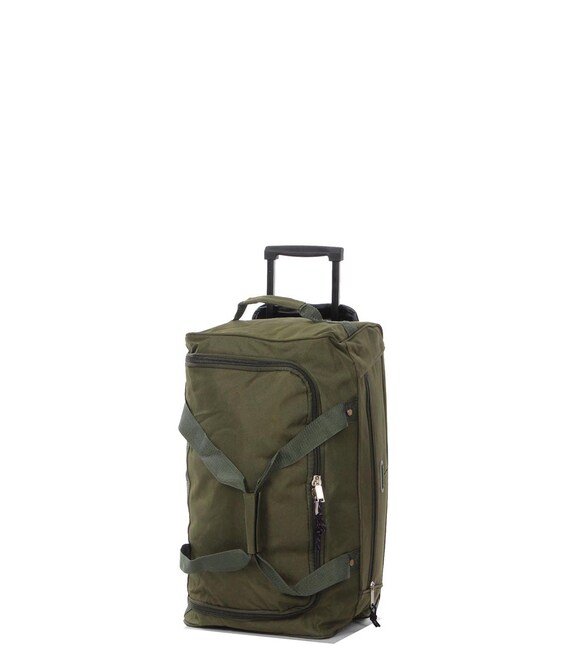 Сумка дорожная на колесах Madisson 21052 зеленая фото, картинка, изображение