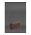 Кожаный чехол для очков с клапаном на резинке Темно-коричневый Crazy Horse картинка, изображение, фото