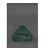 Шкіряний чохол для окулярів із клапаном на гумці Зелений Crazy Horse картинка, зображення, фото