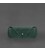 Кожаный чехол для очков с клапаном на резинке Зеленый Crazy Horse картинка, изображение, фото